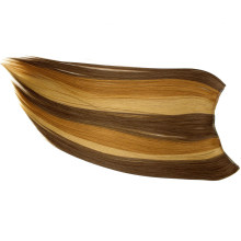 Piano Colors Interval Colors Ombre Colors Sikly Straight Brazilian 100% Human Virgin Clip One Piece Human Hair Extensions